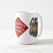 Spoorwegpaspoort Koffiemok (Voorkant rechts)