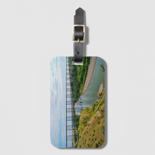 Spoorwegpictogram Alberta Bagagelabel (Voorkant (verticaal))