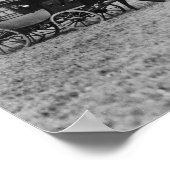 Spoorwegrassfoto van stagecoach poster (Hoek)