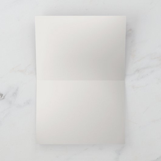 Spoorwegspoor in het winterlandschap Foggy Bedankkaart (Binnen)