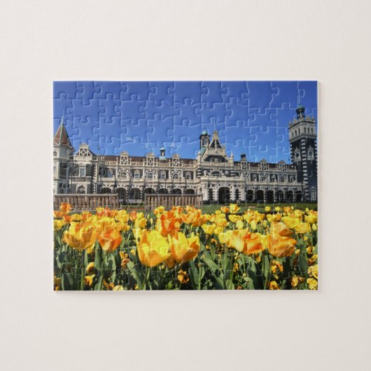 Spoorwegstation Dunedin Legpuzzel (Horizontaal)
