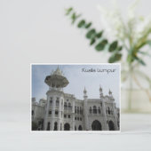 spoorwegstation van kl briefkaart (Staand voorkant)