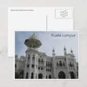 spoorwegstation van kl briefkaart (Voorkant / Achterkant)