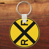 Spoorwegtraject Sleutelhanger (Voorkant)