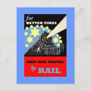 SPOORWEGVERKEER ADVERTEREN BRIEFKAART