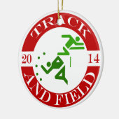 Spoorwijdte en Veldversiering - 2014 Keramisch Ornament (Links)