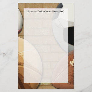 Sporen Al-Star, Basketball/Soccer/Football Briefpapier
