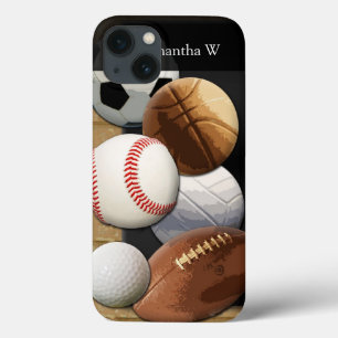Sporen All-Star, Basketball/Soccer/Football iPhone 13 Hoesje