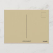 Sporen van Mistletoe en Holly Christmas Briefkaart (Achterkant)