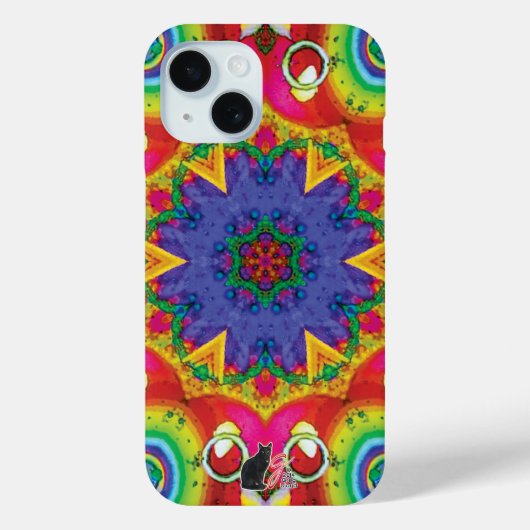 Spores Kaleidoscoop Case-Mate iPhone Case (Achterkant)
