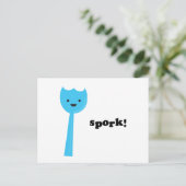 Spork. Briefkaart (Staand voorkant)