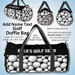 Sport Ajouter un texte de nom, sac de golf Alex sac de