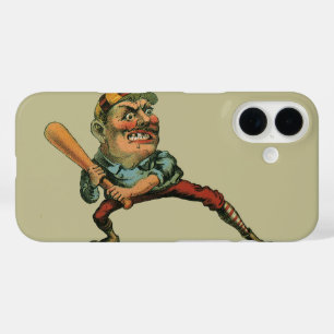 sport, Angry Baseball Player Batter iPhone 16 Hoesje