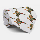  sport, Angry Baseball Player Batter Stropdas (Opgerold)