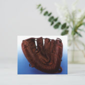  sport, Antiek leder, honkbalhandschoen (Staand voorkant)