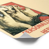 Sport, Arms-up Racers, voeg tekst toe, Poster (Hoek)