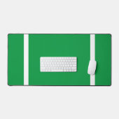 Sport Athlète Vert Vert Blanc Verticale Bord Strip (Clavier et souris)