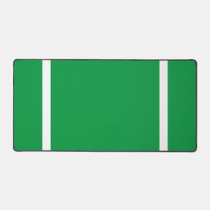 Sport Athlète Vert Vert Blanc Verticale Bord Strip