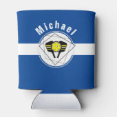 Sport Athletic Paddle Specialized Pickleball Blue Blikjeskoeler (Achterkant)