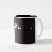 Sport auto koffie en thee mok ( donker binnen ) (Voorkant rechts)