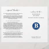 Sport Award Banket Football Softbal Programma Flyer (Voorkant)