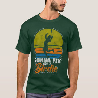 Sport Badminton Bal Spel vriend jongen T-shirt