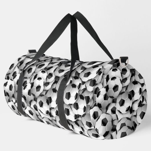 Sport Ballons de soccer Design Duffel sac (Coin gauche)