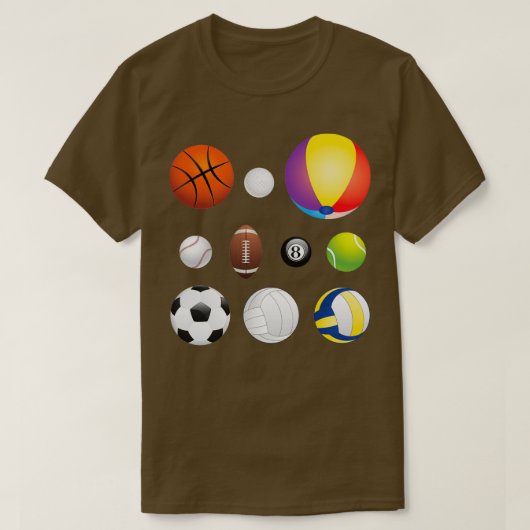 Sport Balls T-shirt (Design voorkant)