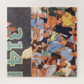  sport Baseball Fans at a Game Legpuzzel (Horizontaal)