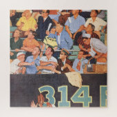  sport Baseball Fans at a Game Legpuzzel (Verticaal)