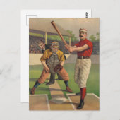  sport Baseball Kaart Tekening (Voorkant / Achterkant)