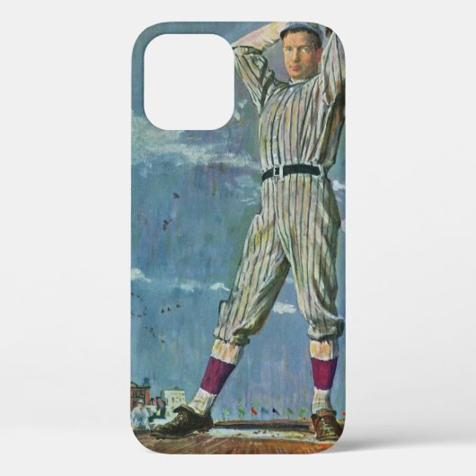  sport Baseball, Pitcher in honkbalspel Case-Mate iPhone Case (Achterkant)