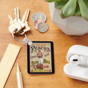 sport Baseball, Reach's Guide Hoesje Art Sleutelhanger