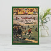 sport Baseball Three Chums Magazine Hoesje (Staand voorkant)