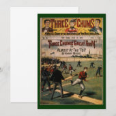 sport Baseball Three Chums Magazine Hoesje (Voorkant / Achterkant)
