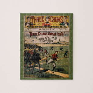 sport Baseball Three Chums Magazine Hoesje Legpuzzel