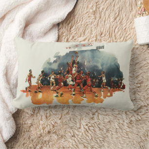 sport Basketball-spel, Basketball-spelers Kussen