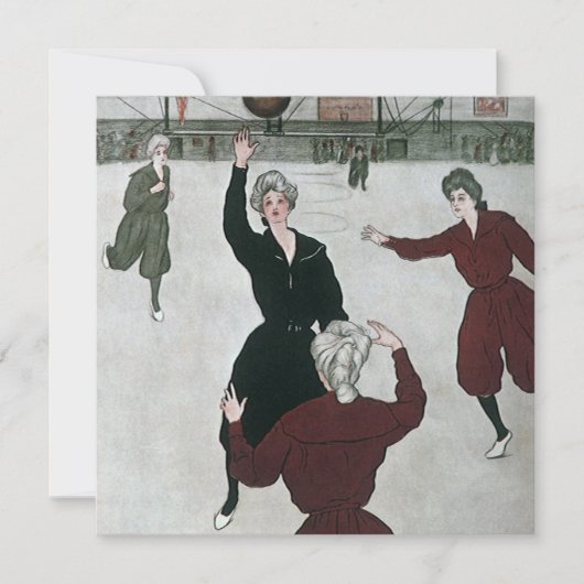 sport, basketbalspelers voor vrouwen in het spel (Voorkant)