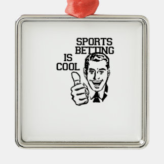 Sport Betting is cool!  Degeneratieproducten Metalen Ornament