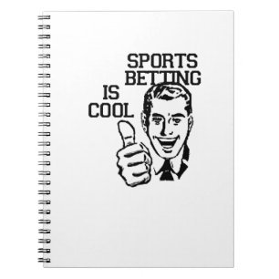 Sport Betting is cool!  Degeneratieproducten Notitieboek