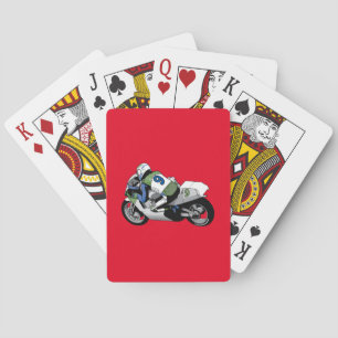 Sport Bike-motorfiets Pokerkaarten