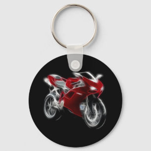 Sport Bike Racing Motorcycle Sleutelhanger