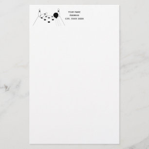 Sport Bowling Ball en Pins Briefpapier
