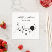 Sport Bowling Ball en Pins Servetten (Insitu)