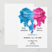 Sport Box gender onthullen uitnodiging (Voorkant / Achterkant)