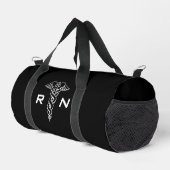 Sport Caduceus symbole double sac avec initiales de nom (Coin droit)