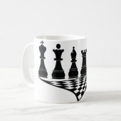 Sport Chess 2, Mok, met t-shirt Koffiemok (Voorkant links)