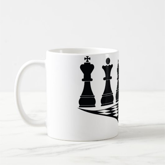 Sport Chess 2, Mok, met t-shirt Koffiemok (Links)