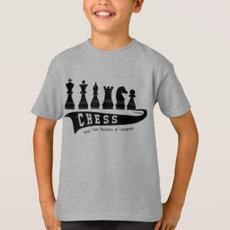 Sport Chess, T-shirt van het Kind, met T-shirt