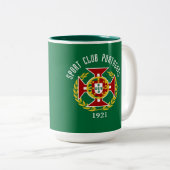 Sport Club Portugais - 2023 Mug Vert (Devant droit)
